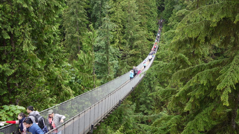 Capilano Suspension Bridge Vancouver Canada July 2016 1 scaled