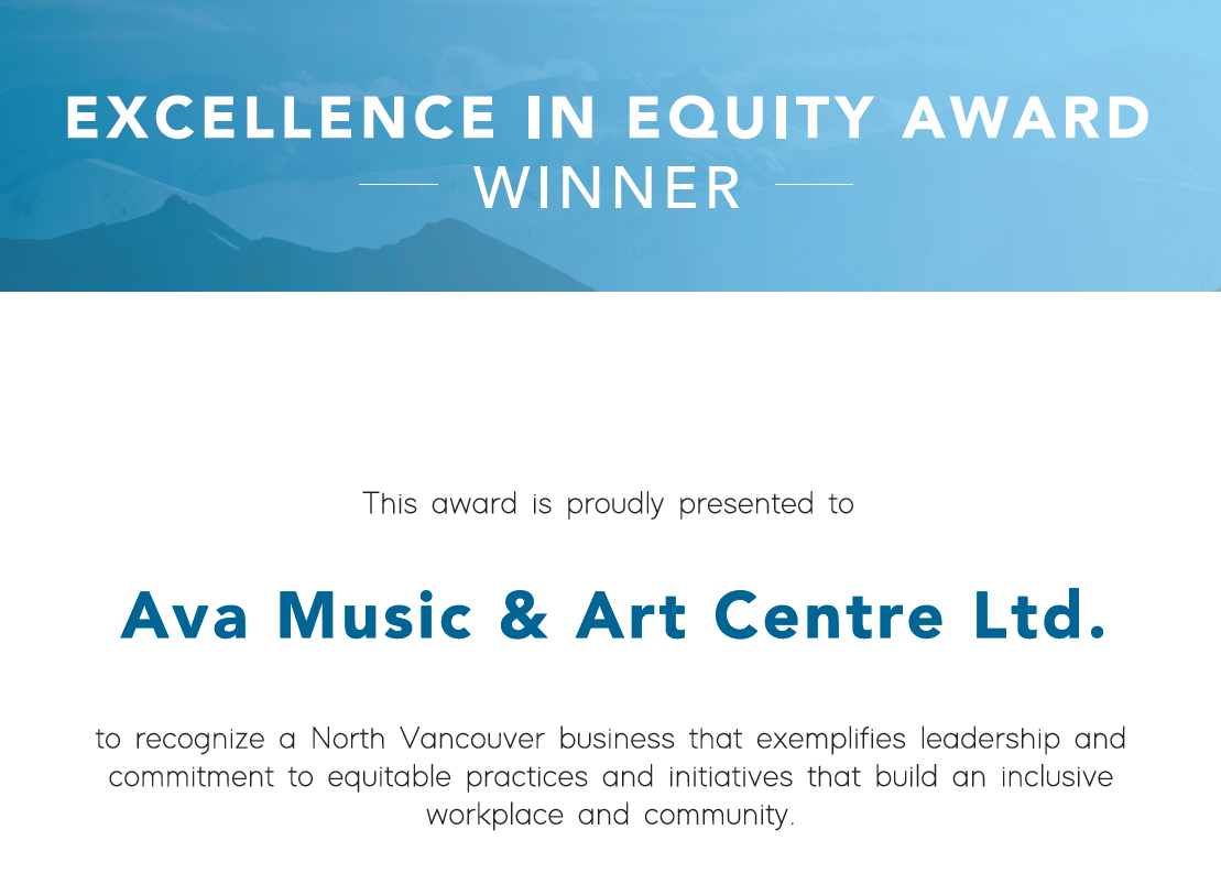 Excellence in Equity - Ava Music Excellence-in-Equity-Ava-Music-1