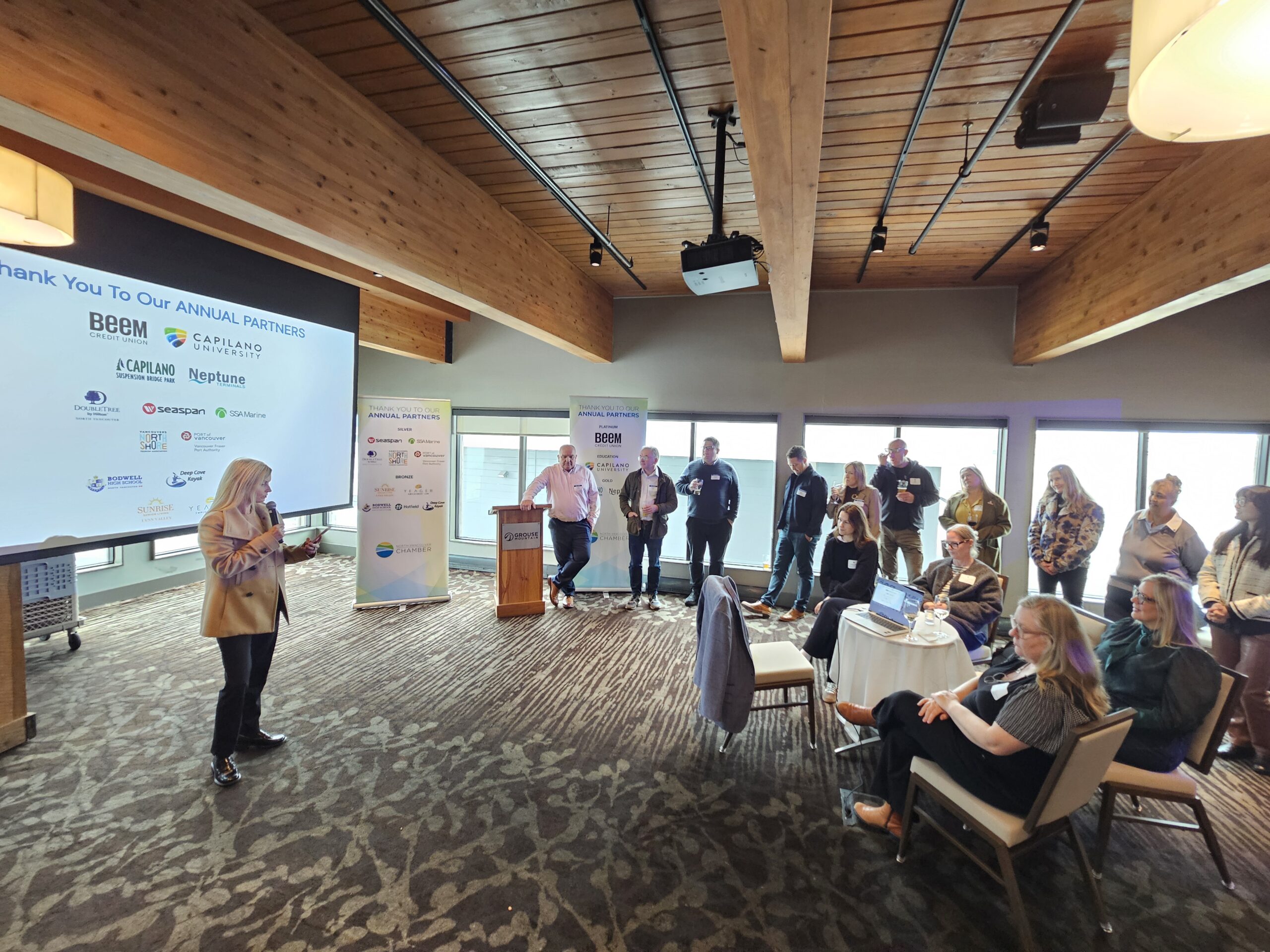 Scottish Trade Delegation reception at Grouse Mountain
