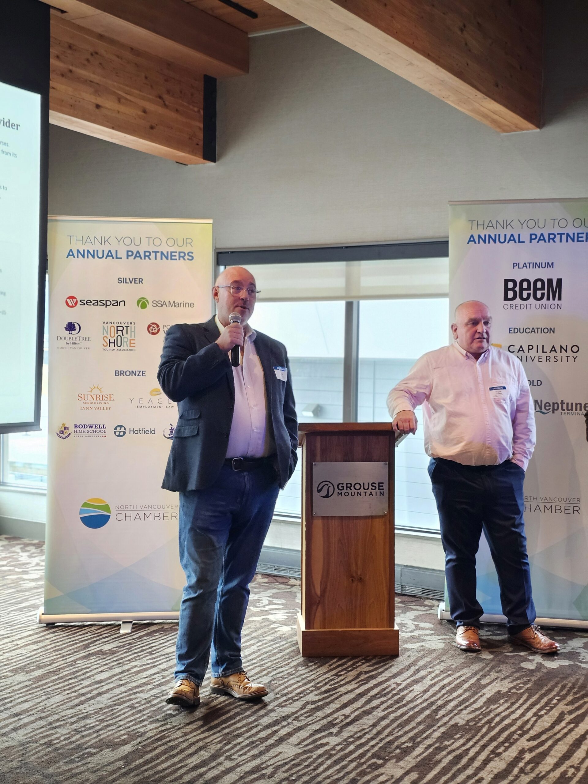 Scottish Trade Delegation reception at Grouse Mountain