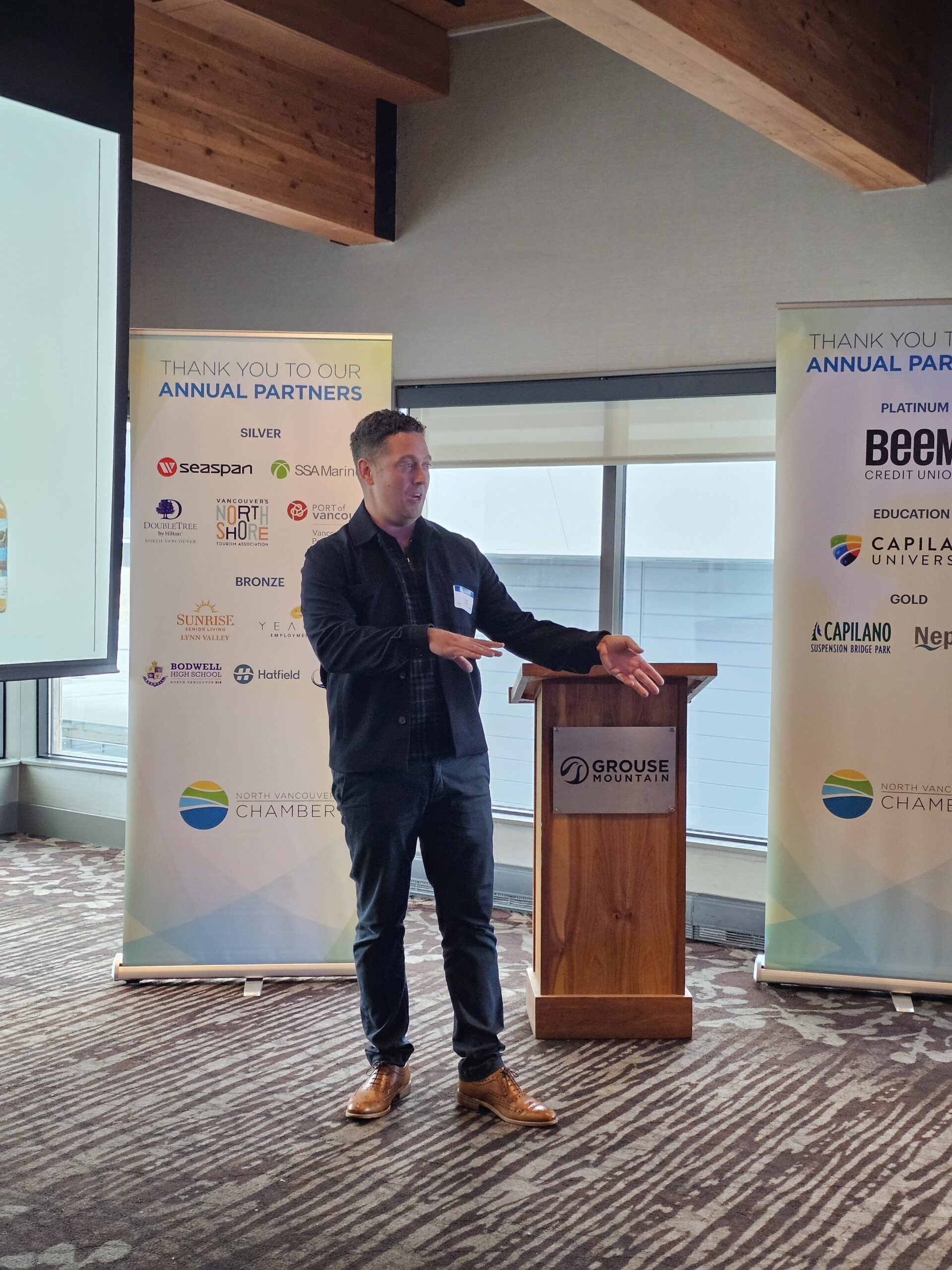 Scottish Trade Delegation reception at Grouse Mountain