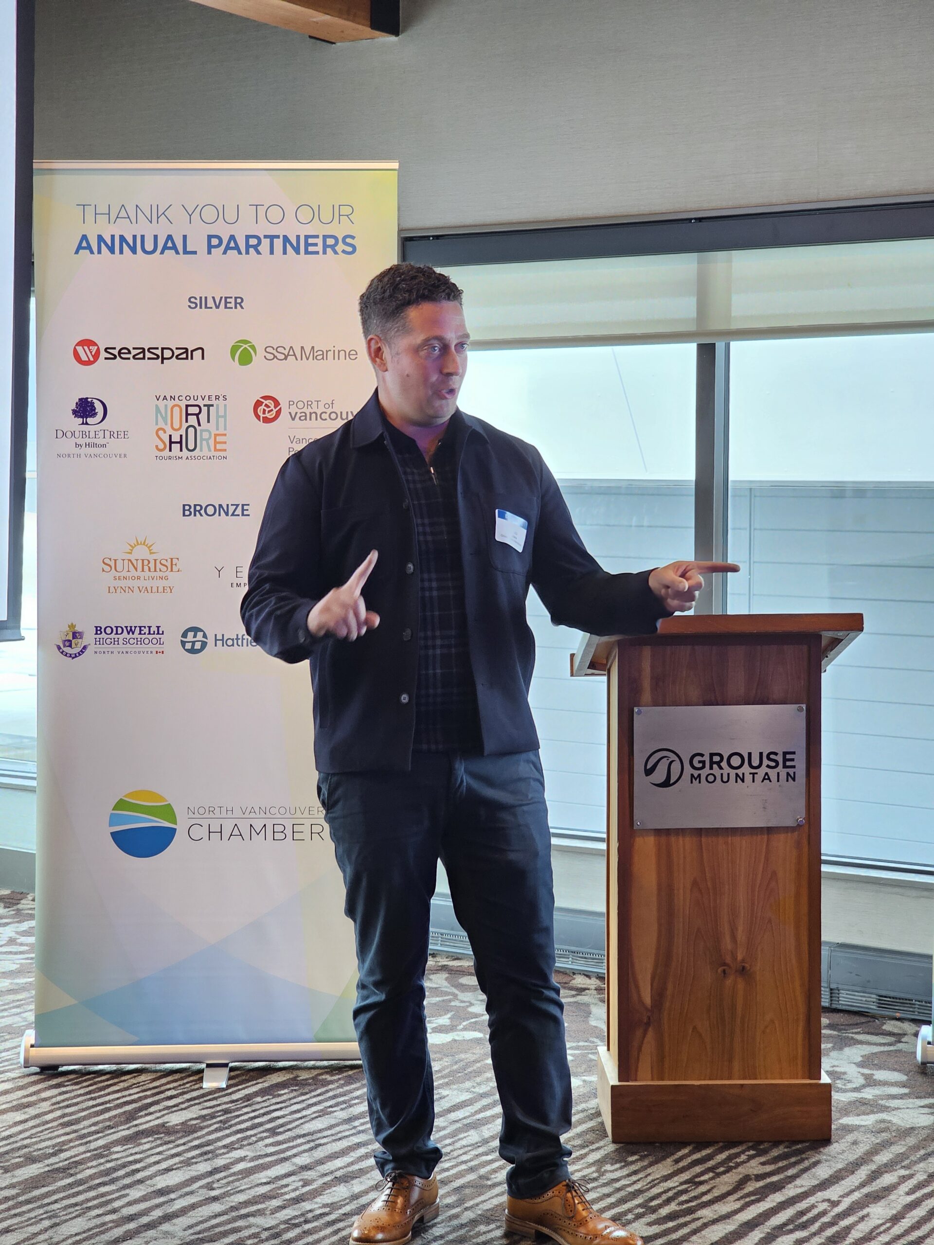 Scottish Trade Delegation reception at Grouse Mountain
