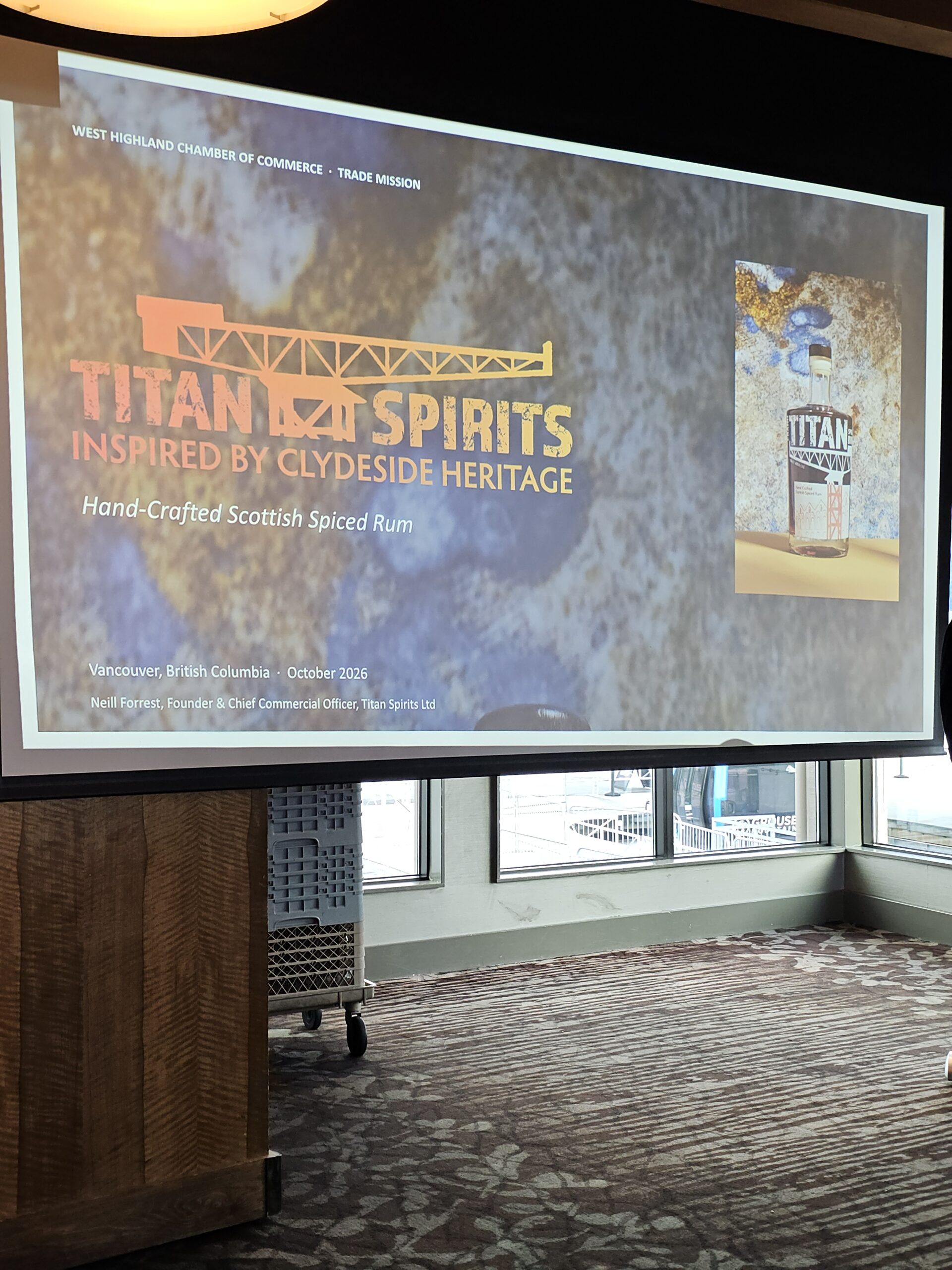 Scottish Trade Delegation reception at Grouse Mountain