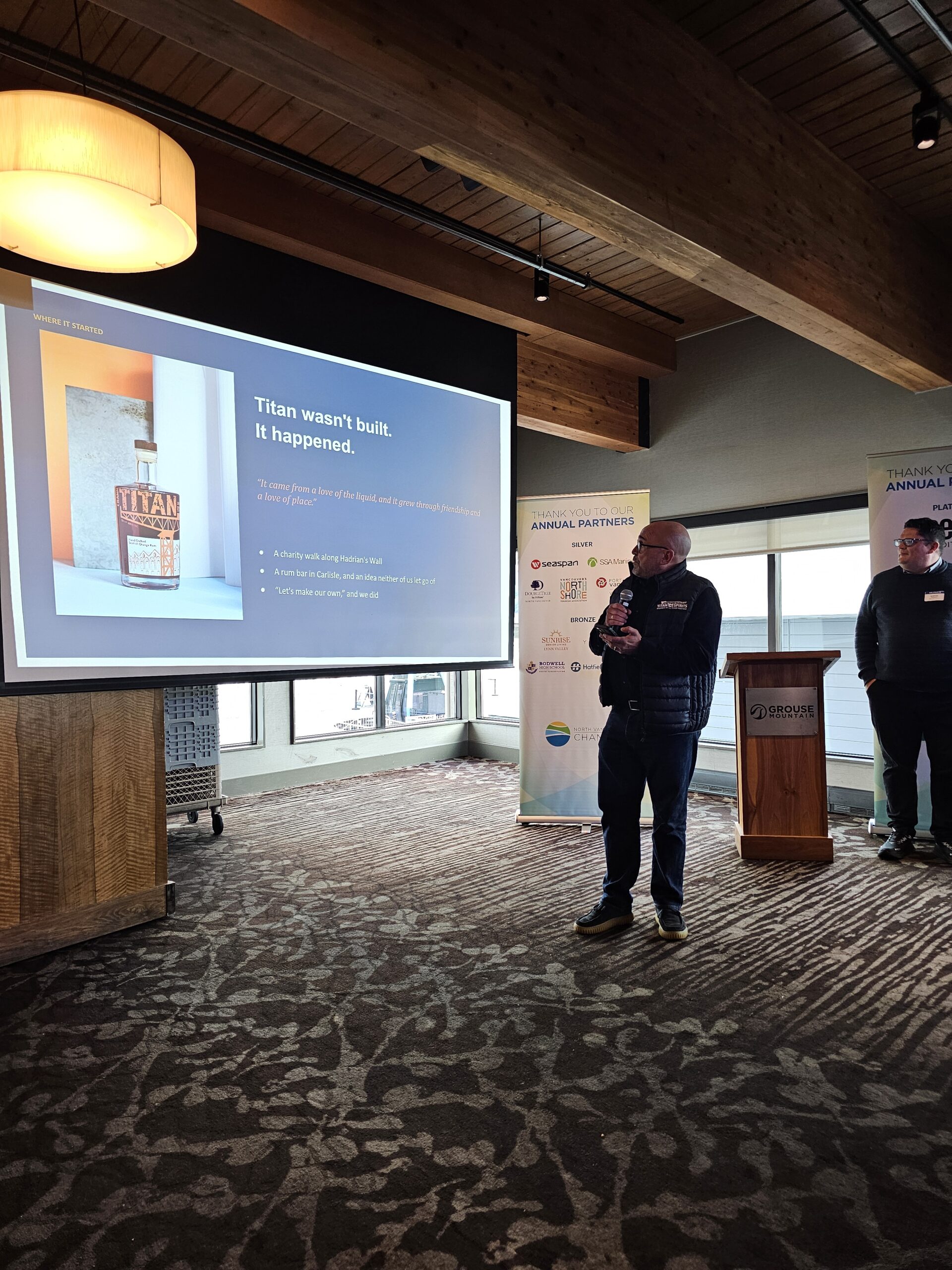 Scottish Trade Delegation reception at Grouse Mountain