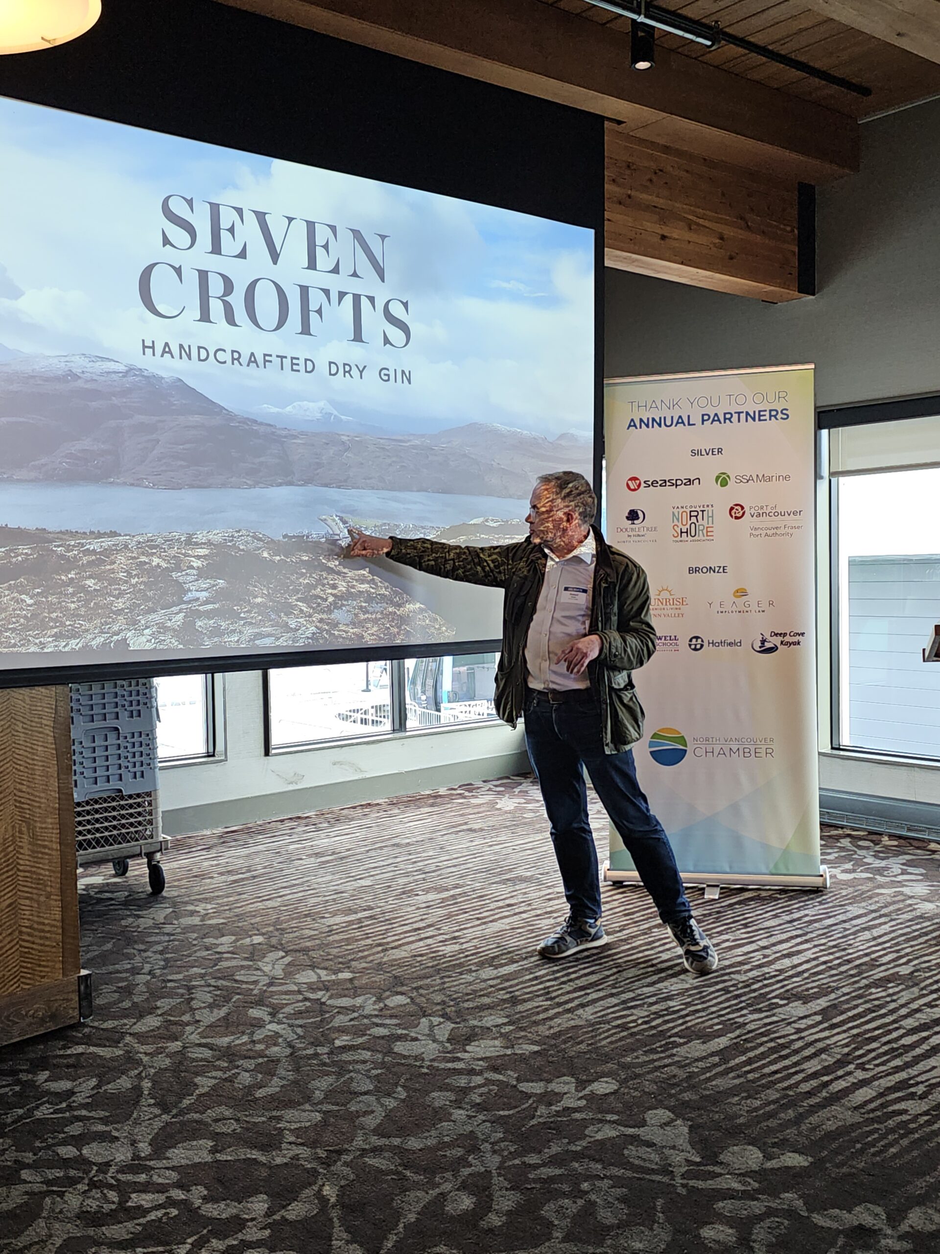 Scottish Trade Delegation reception at Grouse Mountain
